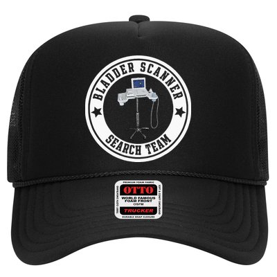 Bladder Scanner Search Team Funny ED ER ICU Med Surg Nursing Trucker Hat