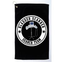 Bladder Scanner Search Team Funny ED ER ICU Med Surg Nursing Golf Towel