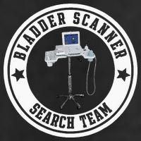 Bladder Scanner Search Team Funny ED ER ICU Med Surg Nursing Golf Towel