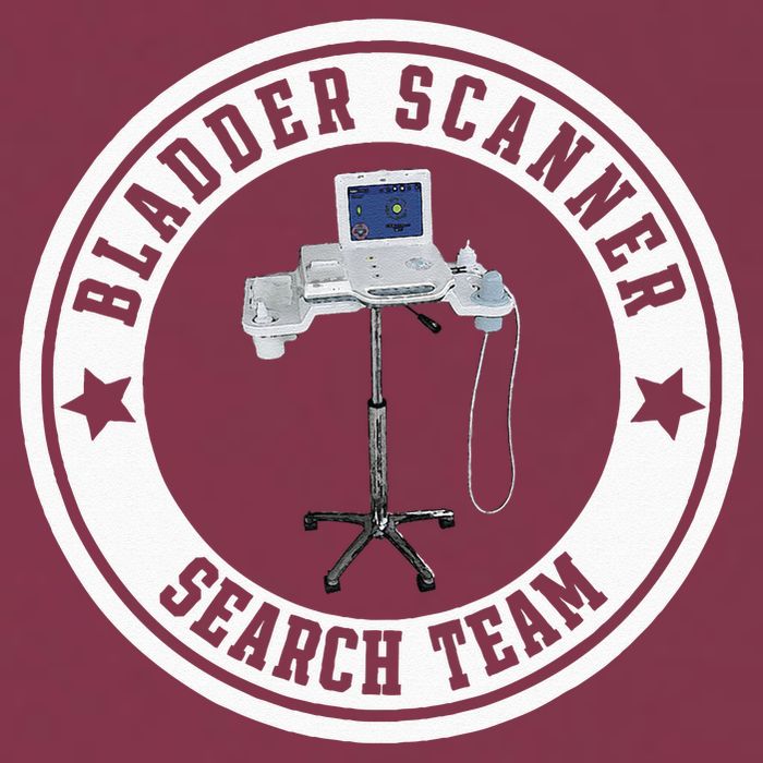 Bladder Scanner Search Team Funny ED ER ICU Med Surg Nursing 16oz Travel Tumbler