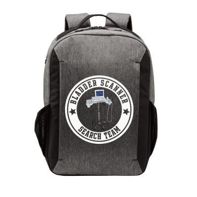 Bladder Scanner Search Team Funny ED ER ICU Med Surg Nursing Vector Backpack