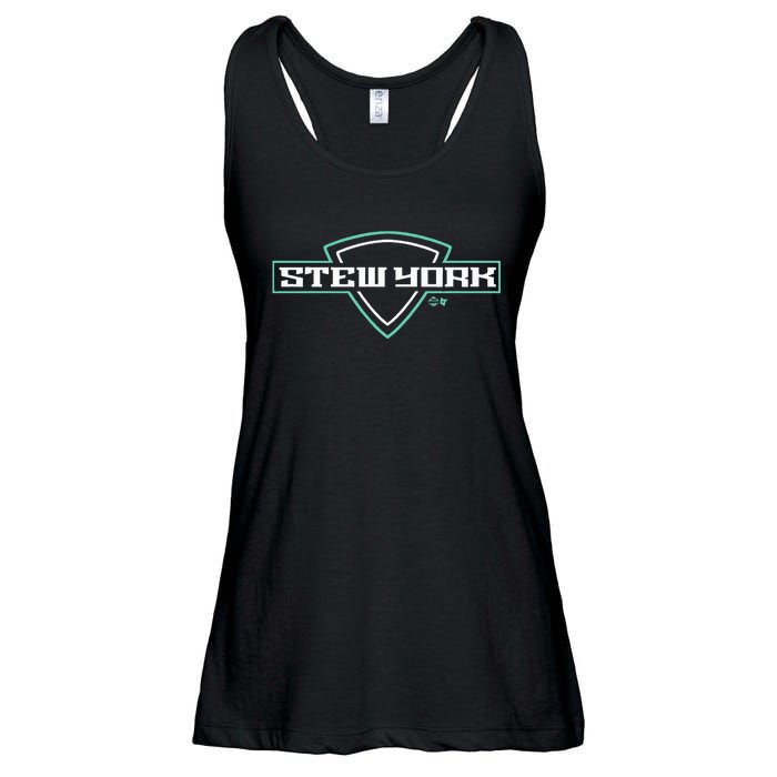 Breanna Stewart Stew York New York Basketball Ladies Essential Flowy Tank