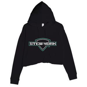 Breanna Stewart Stew York New York Basketball Crop Fleece Hoodie