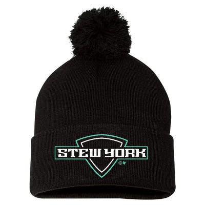 Breanna Stewart Stew York New York Basketball Pom Pom 12in Knit Beanie