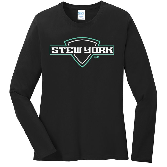 Breanna Stewart Stew York New York Basketball Ladies Long Sleeve Shirt