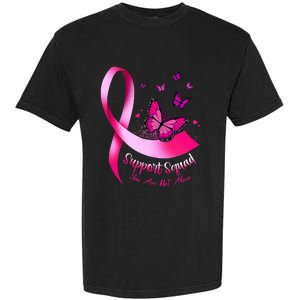 Butterfly Support Squad Breast Cancer Warrior Pink Garment-Dyed Heavyweight T-Shirt