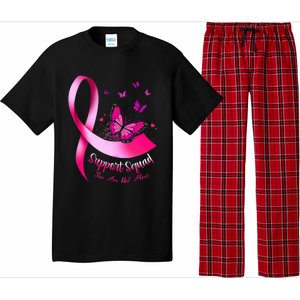 Butterfly Support Squad Breast Cancer Warrior Pink Pajama Set