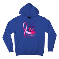 Butterfly Support Squad Breast Cancer Warrior Pink Hoodie