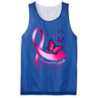 Butterfly Support Squad Breast Cancer Warrior Pink Mesh Reversible Basketball Jersey Tank