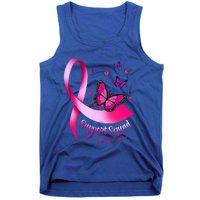 Butterfly Support Squad Breast Cancer Warrior Pink Tank Top