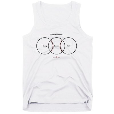 Baseball Season Spring Summer Fall Tank Top