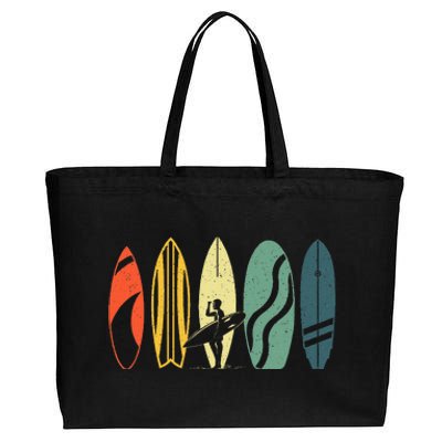 Best Surfboard Surfing Surfer Surfboard Cotton Canvas Jumbo Tote