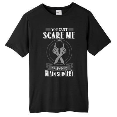 Brain Surgery Survivor Tumor Cancer Awareness Head In Jury Tall Fusion ChromaSoft Performance T-Shirt