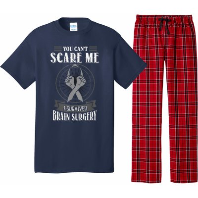 Brain Surgery Survivor Tumor Cancer Awareness Head In Jury Pajama Set