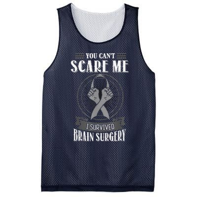 Brain Surgery Survivor Tumor Cancer Awareness Head In Jury Mesh Reversible Basketball Jersey Tank