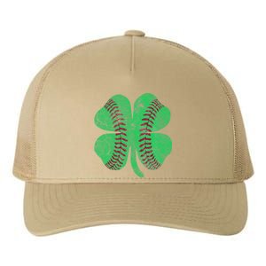 Baseball Shamrock St. Patrick's Day Irish Saint Paddys Gift Yupoong Adult 5-Panel Trucker Hat