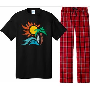 Beach Sunset Summer Pajama Set