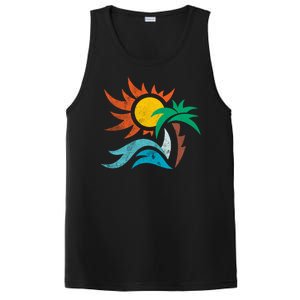 Beach Sunset Summer PosiCharge Competitor Tank