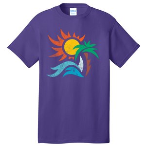 Beach Sunset Summer Tall T-Shirt