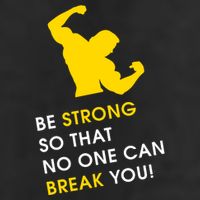 Be Strong So That No One Can Break You! Trucker Hat