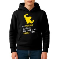 Be Strong So That No One Can Break You! Kids Hoodie