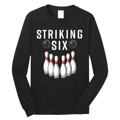 Bowling Striking Six Long Sleeve Shirt