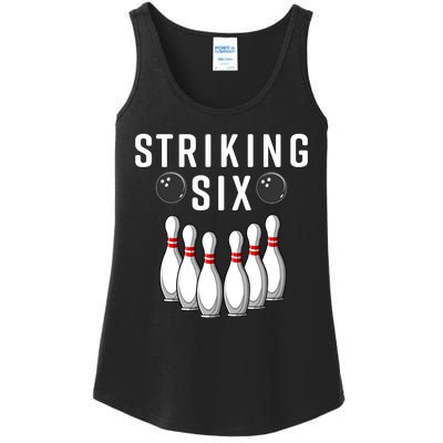 Bowling Striking Six Ladies Essential Tank