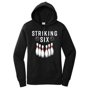 Bowling Striking Six Women's Pullover Hoodie