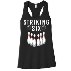 Bowling Striking Six Women's Racerback Tank