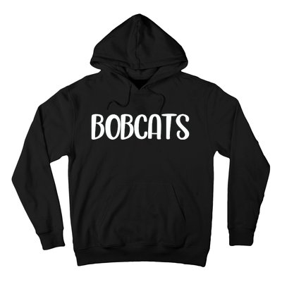 Bobcats School Spirit Team Mascot Teacher Gift Hoodie