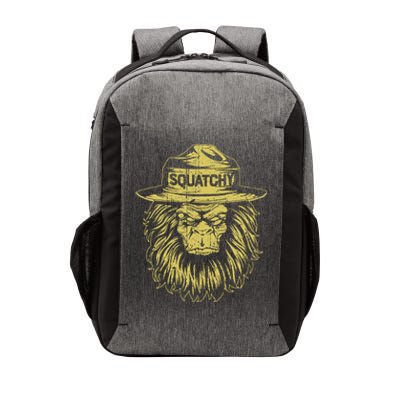 Bigfoot Squatchy Sasquatch Hat Smokey Retro Vintage Bear Vector Backpack