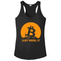 Bitcoin Shanghai Skyline Shanghai Bitcoin Maximalist Ladies PosiCharge Competitor Racerback Tank