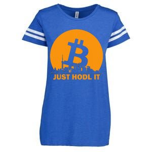 Bitcoin Shanghai Skyline Shanghai Bitcoin Maximalist Enza Ladies Jersey Football T-Shirt