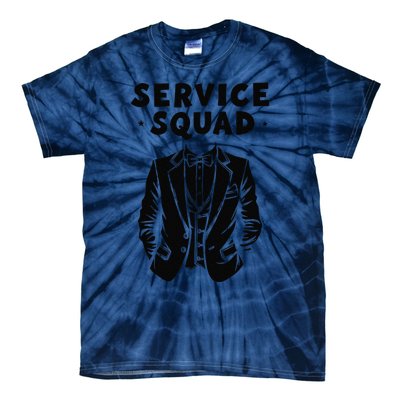 Butler Squad Service Household Estate Butler Tie-Dye T-Shirt