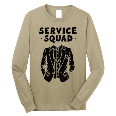 Butler Squad Service Household Estate Butler Long Sleeve Shirt