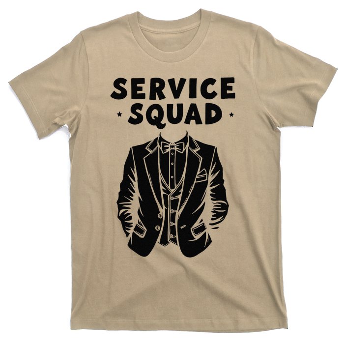 Butler Squad Service Household Estate Butler T-Shirt