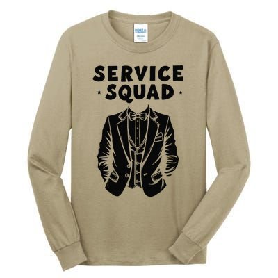 Butler Squad Service Household Estate Butler Tall Long Sleeve T-Shirt