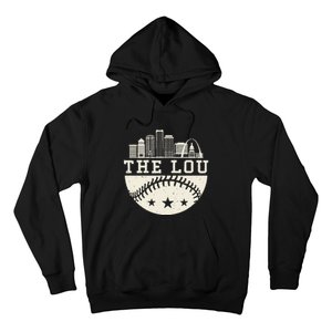 Baseball Season St. Louis The Lou Fan Hometown Hoodie