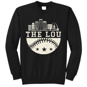 Baseball Season St. Louis The Lou Fan Hometown Sweatshirt