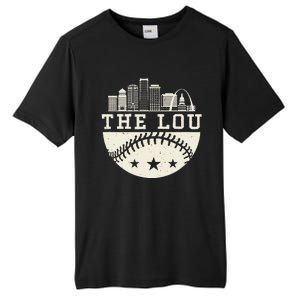 Baseball Season St. Louis The Lou Fan Hometown Tall Fusion ChromaSoft Performance T-Shirt