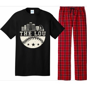 Baseball Season St. Louis The Lou Fan Hometown Pajama Set