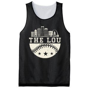 Baseball Season St. Louis The Lou Fan Hometown Mesh Reversible Basketball Jersey Tank