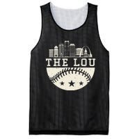 Baseball Season St. Louis The Lou Fan Hometown Mesh Reversible Basketball Jersey Tank