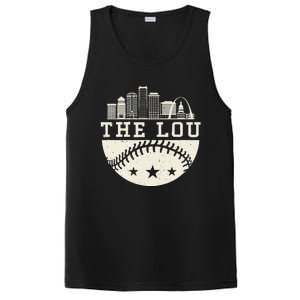 Baseball Season St. Louis The Lou Fan Hometown PosiCharge Competitor Tank