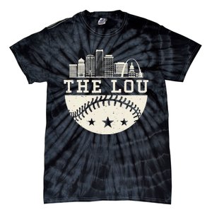 Baseball Season St. Louis The Lou Fan Hometown Tie-Dye T-Shirt