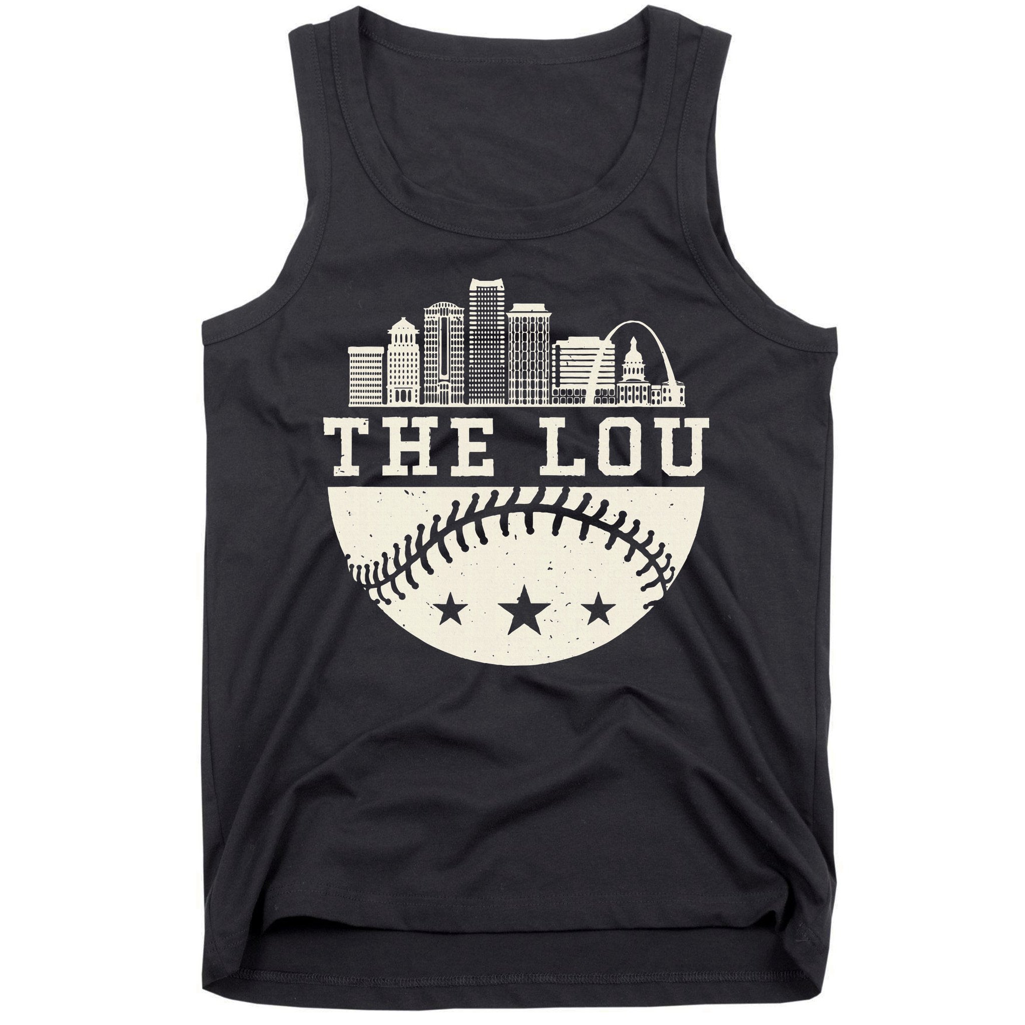 Baseball Season St. Louis The Lou Fan Hometown Tank Top