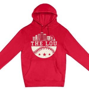 Baseball Season St. Louis The Lou Fan Hometown Premium Pullover Hoodie