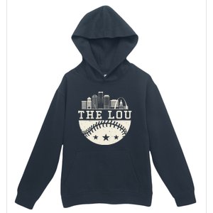 Baseball Season St. Louis The Lou Fan Hometown Urban Pullover Hoodie