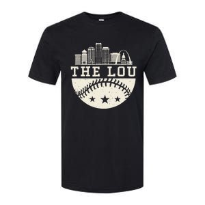 Baseball Season St. Louis The Lou Fan Hometown Softstyle CVC T-Shirt