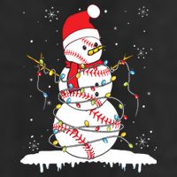 Baseball Snowman Santa Hat Christmas Baseball Player Gift Beanie